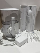 Waterpik Sensonic Complete Care Flosser Electric Toothbrush Missing brush Heads 