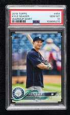 2018 Topps Photo Variation Kyle Seager SP (Posing with Bat) #454 15xk