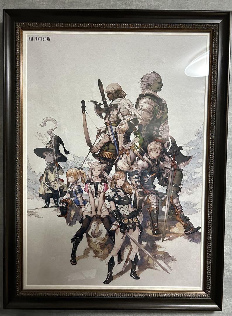 FFXIV B2 ポスター FF14] Final Fantasy 14 B2 poster Framed | eBay