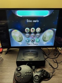 SEGA Saturn Home Console lot With 3 Games, 3D And Standard Controller