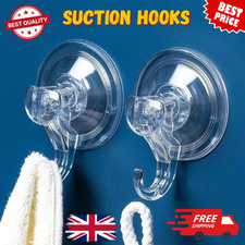 suction hooks Large Wall Action LEVER Scalloped  Kitchen Bathroom UK