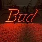 Vintage 1995 Budweiser “bud” neon sign, 15 1/2” by 8" Rare
