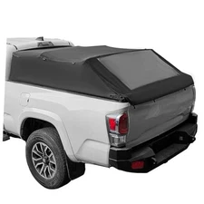  Truck Bed Soft Topper Compatible with Tacoma 2005-2023 with 6ft Bed, Foldable 