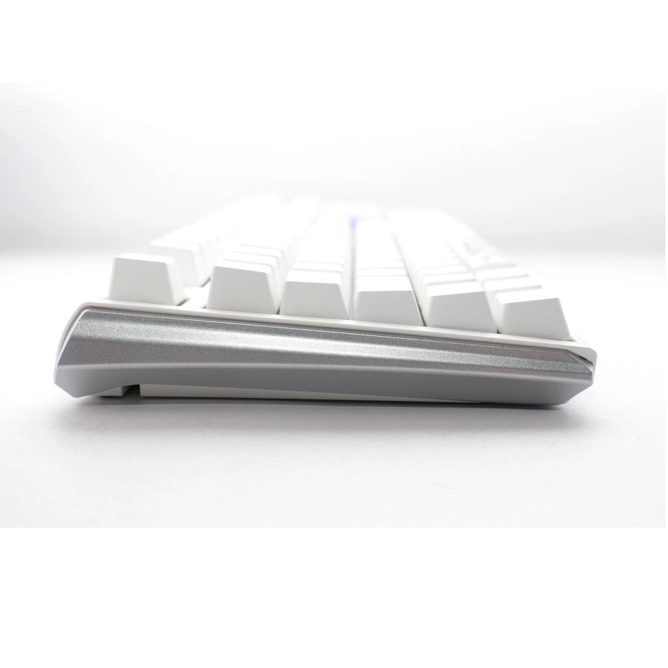 Ducky One 3 Classic Fullsize USB RGB Gaming Keyboard Cherry Silver - Pure White - Image 3 of 4