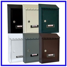 Cassetta Postale Alluminio da Esterno Bianca Porta Lettere per la Posta Moderna