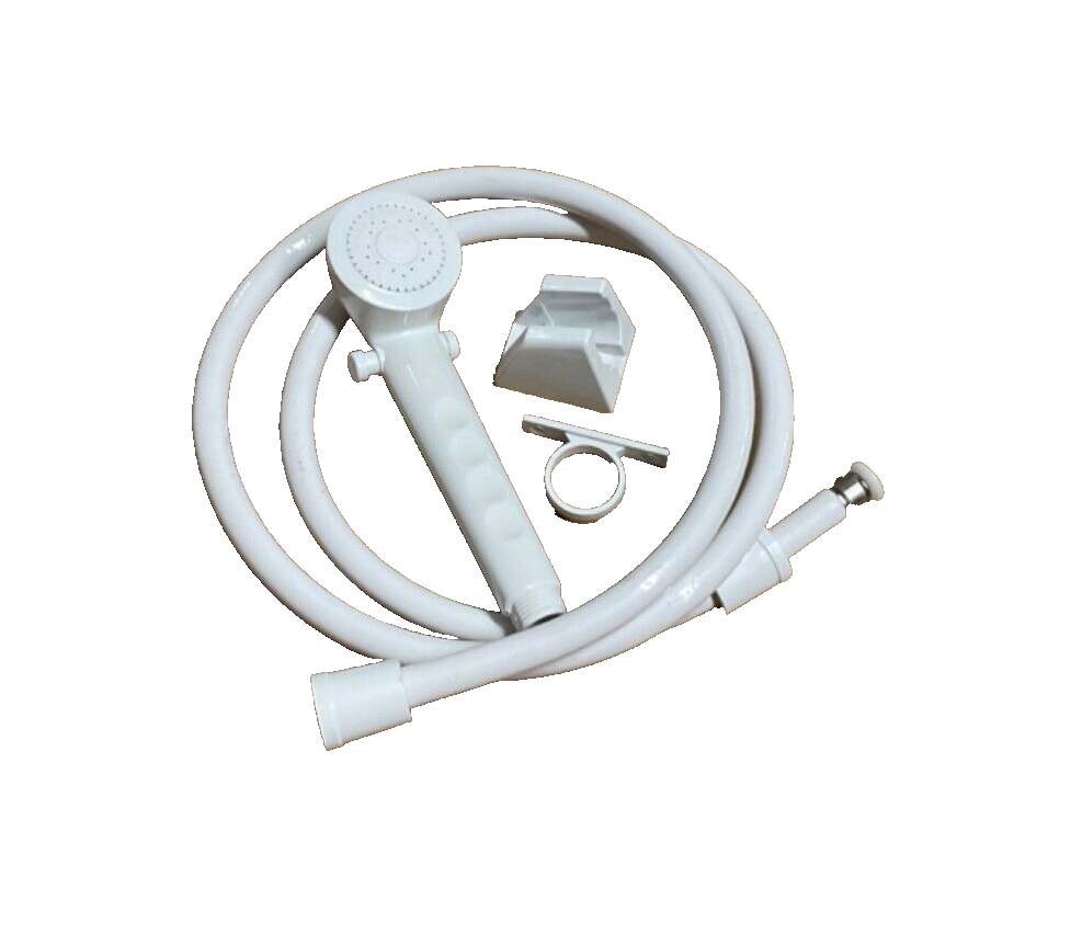 RV & Mobile Home Hand-Held Shower Set - 60 Inch Vinyl Hose With Chrome Finish 4 thumbnail image