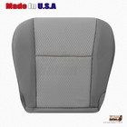 Fits 2012 2013 Toyota Tacoma - Driver Bottom Cloth Replacement Seat Cover Gray