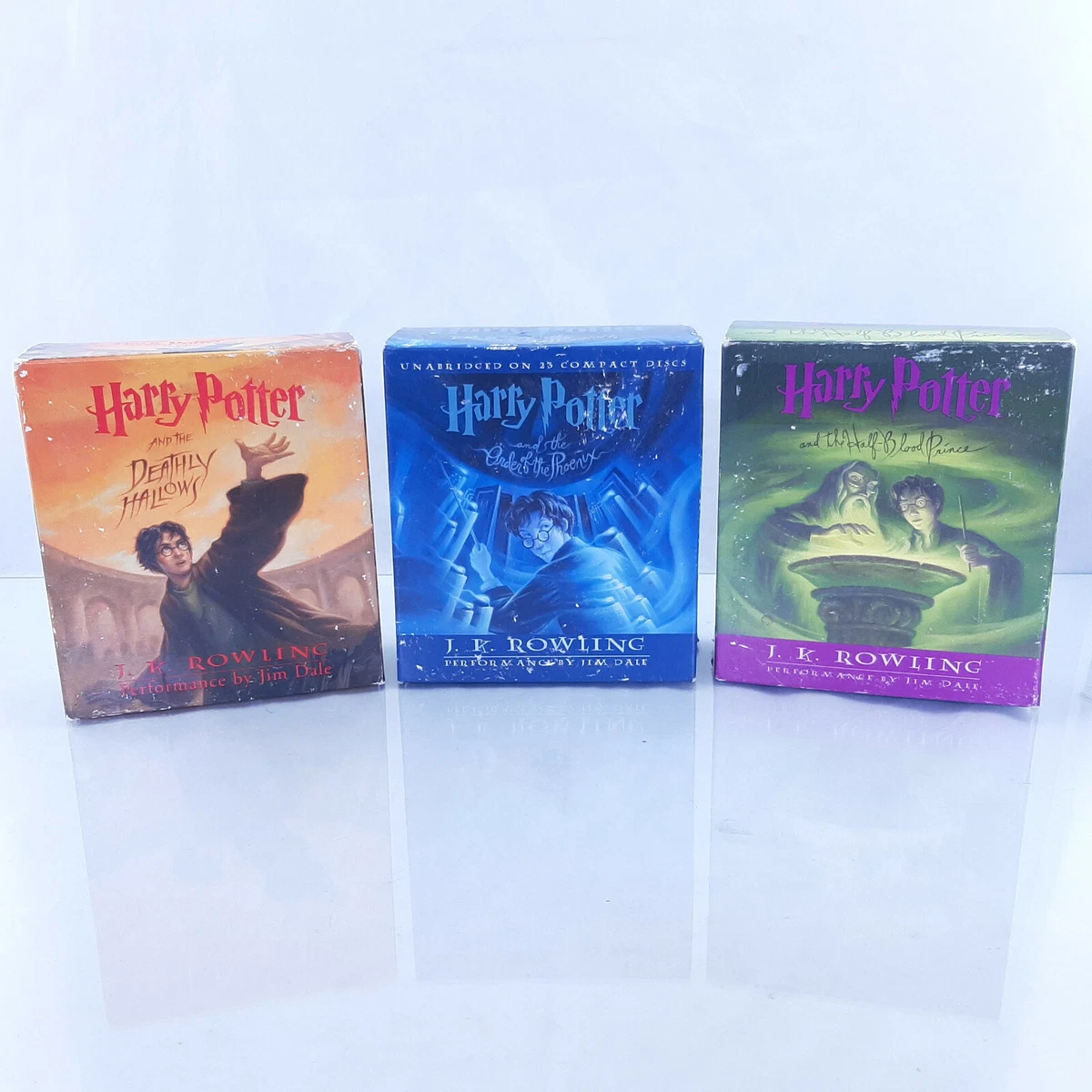 Harry potter audio cd set sale