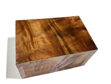 Camphor burl Wood turning blank Block 3-3/16" x 3-15/16" x 6 p45 Dried