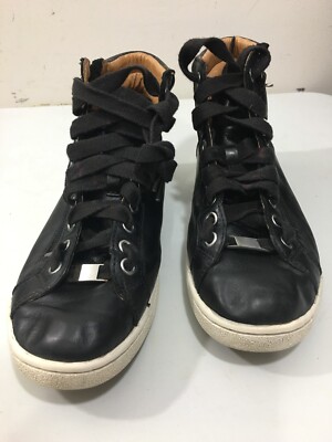 UGG OLIVE SHOES UNISEX LEATHER SNEAKER SZ MEN WOMEN