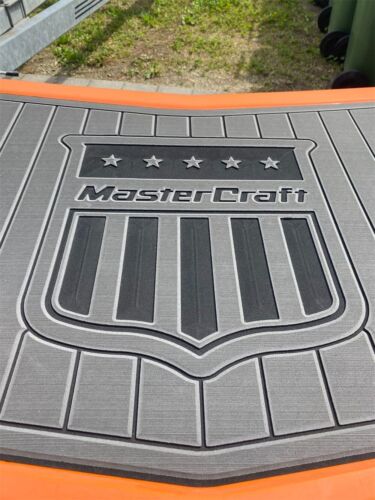 2008 MasterCraft X-2 Swim Platform Pad Boat EVA Foam Faux Teak Deck Flooring Mat - Bild 5 von 24