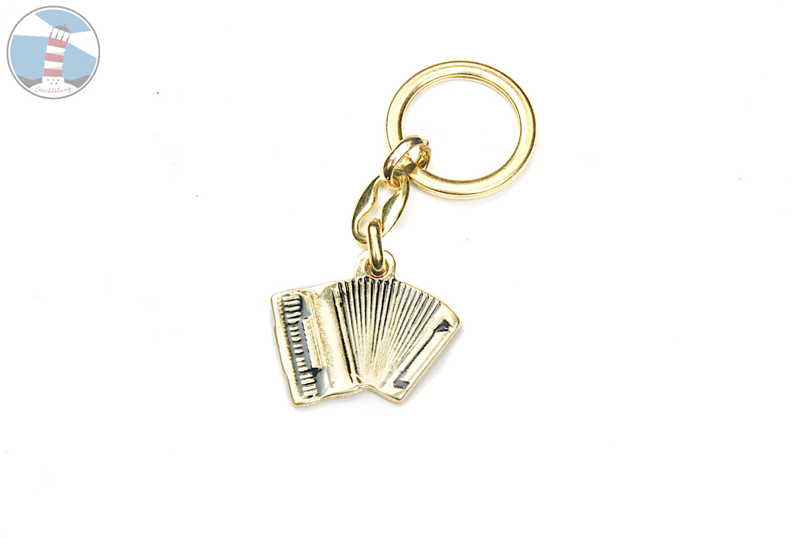 DONWOIE Akkordeon Schlüsselanhänger – Musik Schlüsselband Taschenanhänger für Damen mit künstlerischen Details, Coole Schlüsselringe Geschenk für Musiker & Musikliebhaber