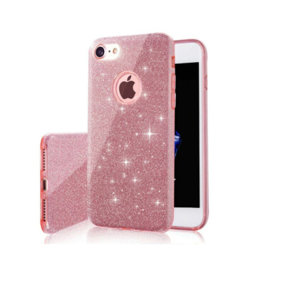 FÜR SAMSUNG GALAXY A21S - SHINE CASE BLINK Glitzer Tasche Bling Hülle Handy ROSA