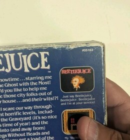 Beetlejuice (Nintendo Entertainment System, 1991) NES COMPLETE with Box & Manual
