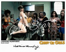 CARRY ON - Laraine Humphrys Signed Photograph GIRLS LH-GIRLS04