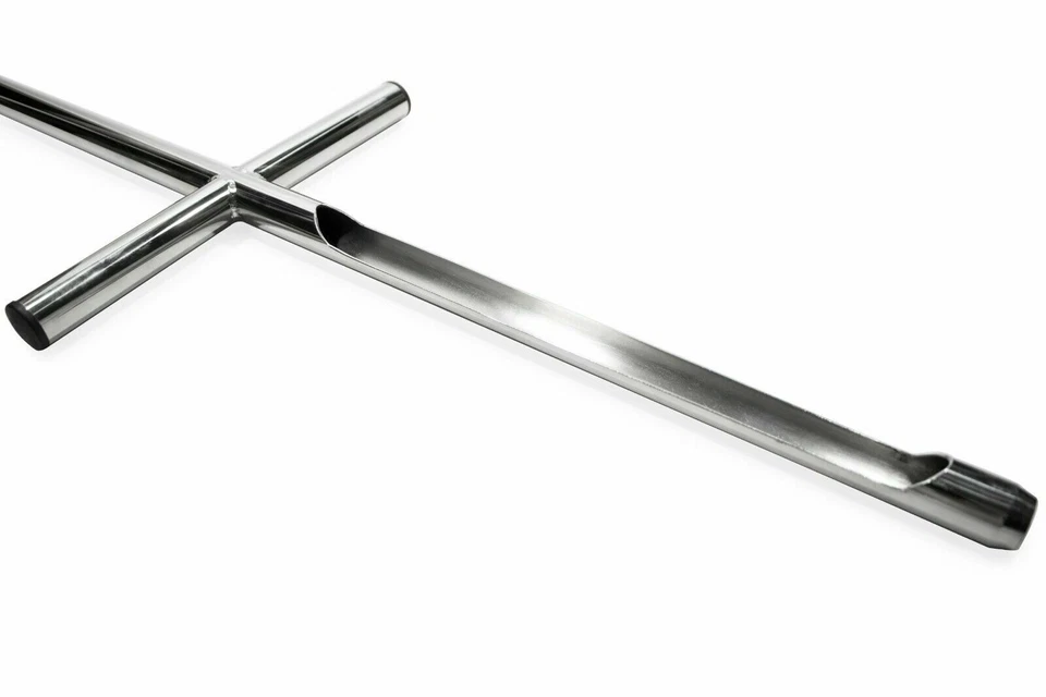 Sonda de muestreo de suelo Varomorus 36" acero inoxidable tubular mango estilo T paso Foto 3 de 4