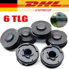 6 Spulen für ALDI Rasentrimmer Gardenline Ersatzfadenspule Trimmer Fadenspule DE