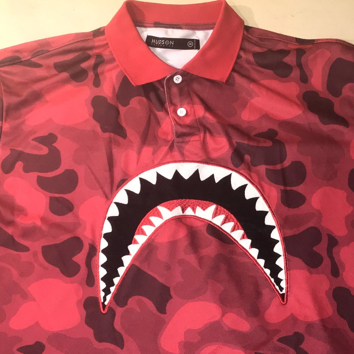 Hudson bape shirt cheap