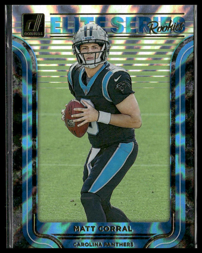 2022 Donruss #ESR-2 Matt Corral Elite Series Rookies Carolina Panthers