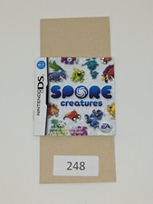Spore Creatures Nintendo DS, 2008 MANUAL ONLY
