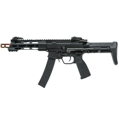 KWA Full Metal QRF MOD.1 PDW AEG 2.5 Airsoft Rifle w/ Adjustable FPS 104-01501
