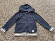 OshKosh Boys Hooded Blue Zip Up Jacket 4/5