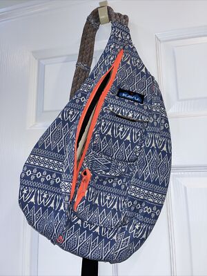 Kavu OUT FOXED Printed Rope Sling Bag Backpack Canvas approx  display picture 3