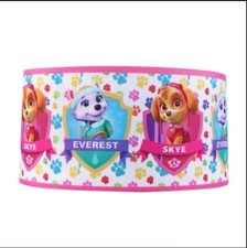 3" Grosgrain Ribbon 5 yards Paw Patrol Skye Marshall ribbon