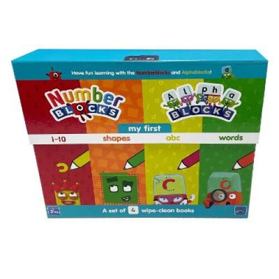 Numberblocks and Alphablocks: My First Numbers and Letters Set (4 wipe-clean