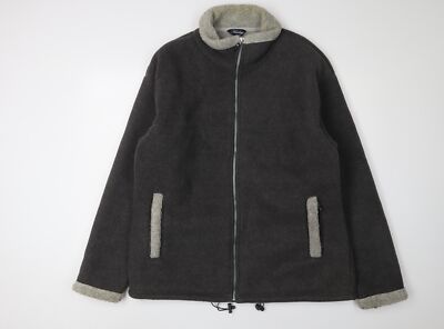 Hanleys Herren Schwarz 2XL Steppjacke Winter Freizeit