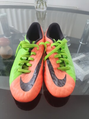 Nike Fußballschuhe 3 Kinder Hypervenom Phelon III grün fest Bodennieten FG