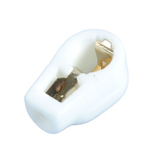 Tapa de ánodo de tubo de placa de oro de 2 piezas para 807 24A 310A 6146B placa de agarre de zócalo de cerámica