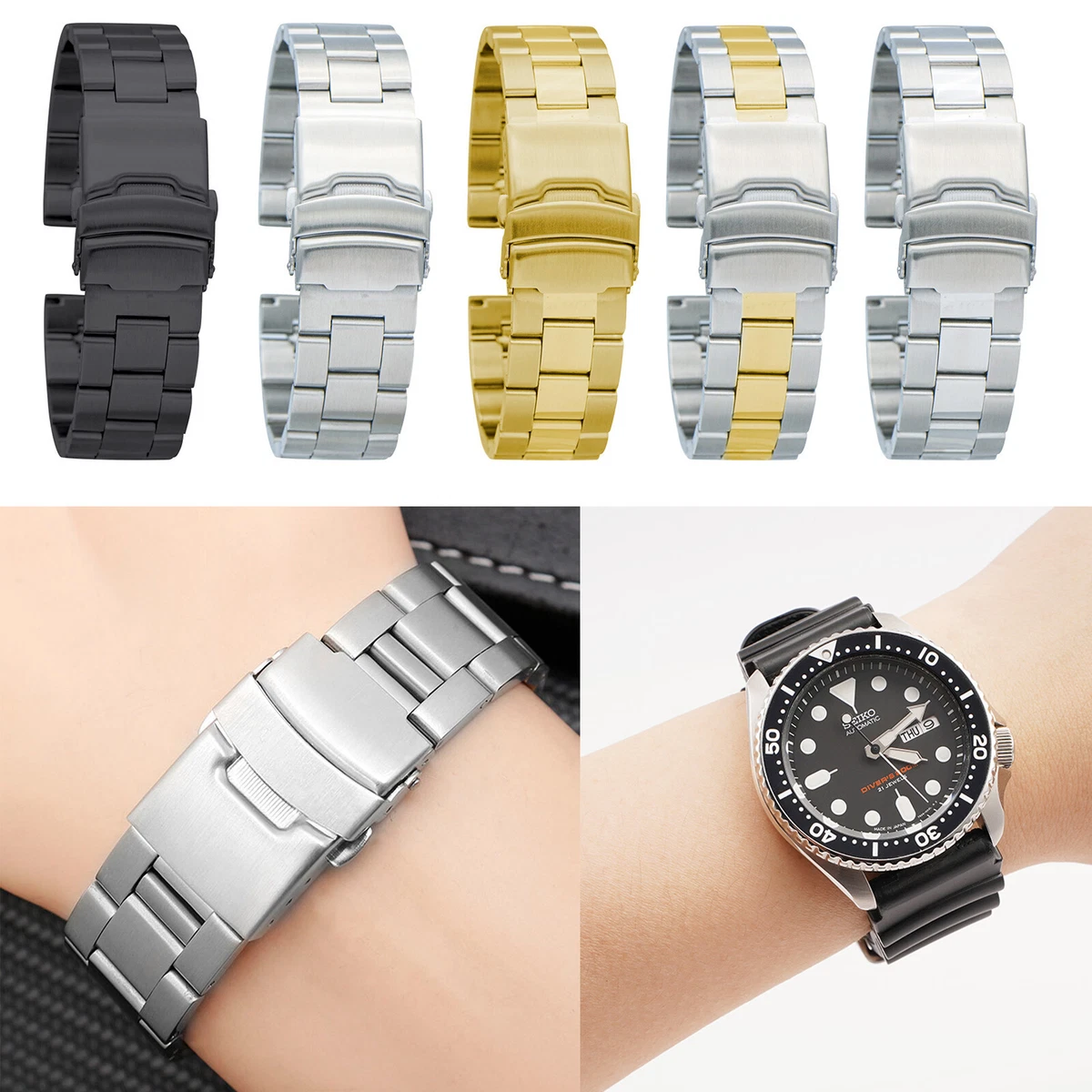 Women's seiko clearance replacement watch bands
