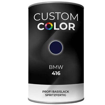 Custom Color 1 Liter Basislack für BMW 416 Autolack spritzfertig