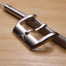 FOR IWC STAINLESS STEEL TANG BUCKLE CLASP TO FIT END OF WATCH BAND OF 18MM