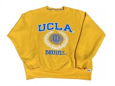 Vintage UCLA Bruins Yellow Russell Athletic Crewneck Sweatshirt