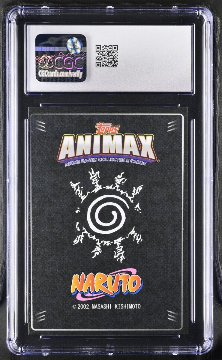 Topps Animax 2024 Naruto Uzumaki Red Crystal Limited CGC 8 MINT LE