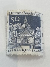 50PF Stamp Deutsche Bundespost  Wittenberg/Ellwangen/Jagst Postage TKS770*