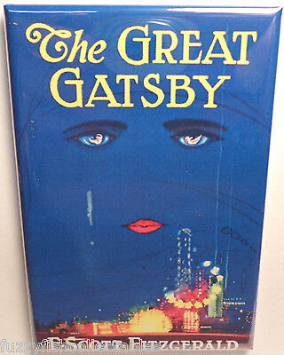 The Great Gatsby Book Cover Refrigerator Magnet 2x3 F Scott Fitzgerald