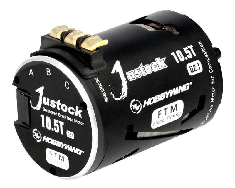 Hobbywing XeRun Justock Combo G3S + 10.5T G2.1 4000kV x 1:10 38020370 modellismo - Immagine 3 di 4