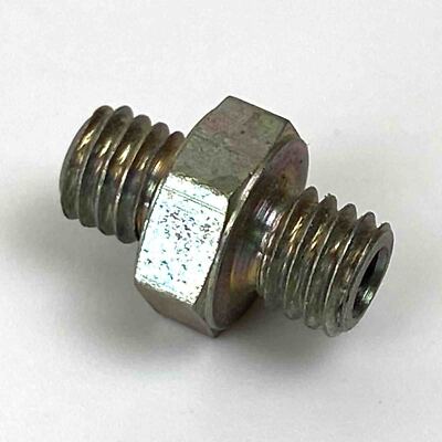 FESTO E-M5-M5 Doppelnippel Verschraubung Stahl (VE 20Stk.) 4139, unused