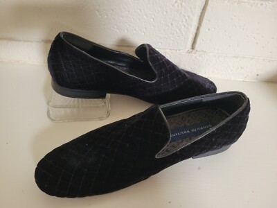 Giorgio Brutini Men's Chatwal Quilted Black Slip-On Dress Shoes