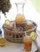 Victorian Trading Co Willow Beverage Set Pitcher Glasses on sale Victorian Trading Co Willow Beverage Set Pitcher Glasses on sale