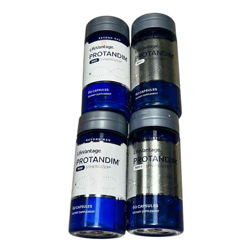 LifeVantage Protandim NAD and NRFI Synergizer x4 Bottles 60 Caps/ea
