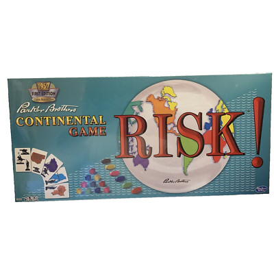 RISK 1959 First Edition Classic Reproduction Continental Board Game NEW SEALED RISK 1959 First Edition Classic Reproduction Continental Board Game NEW SEALED