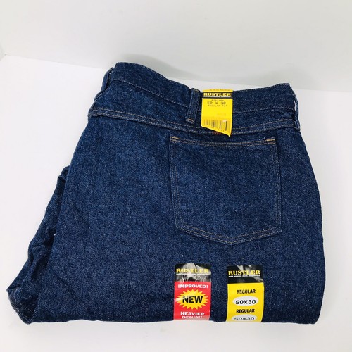 Vintage Rustler Raw Denim Jeans 87621PW 
