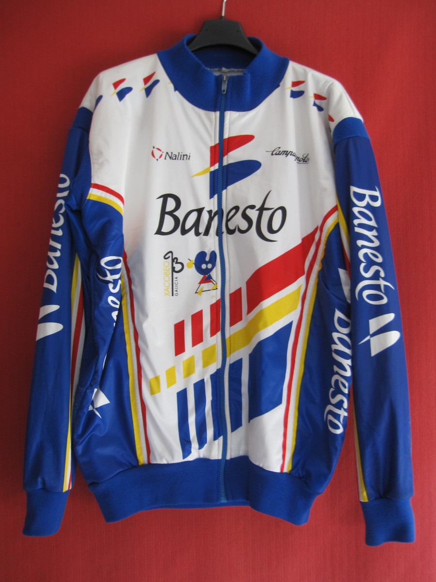 Veste Cycliste Hiver Nalini Unica Campagnolo Banesto - Vintage - Taille 6/XXL