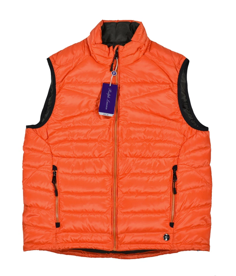 Мужская Ralph Lauren фиолетовый ярлык RLX Packable 700 вниз жилет куртка XXL новый $595 - Изображение 2 из 4