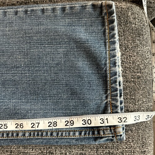 Jeans Levis 559 uomo relaxed dritto 33x32 lavaggio medio vernice macchiata #0494ED - Foto 5 di 15