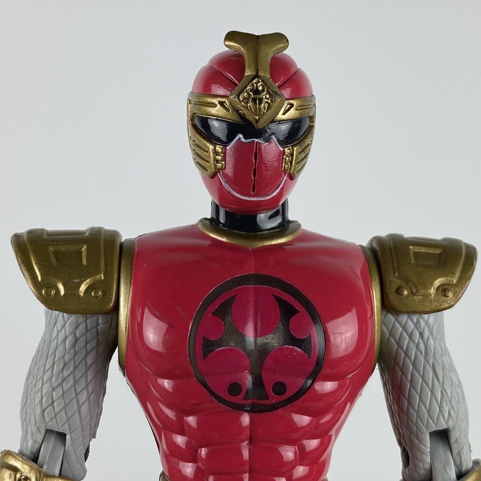 Power Rangers Crimson Thunder Ninja - Light up Flash Power Ranger ...
